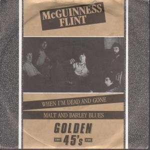   AND GONE 7 INCH (7 VINYL 45) UK CAPITOL 1984: MCGUINNESS FLINT: Music