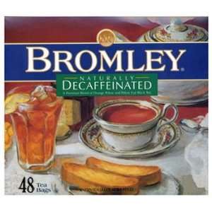Bromley Naturally Decaffeinated Tea 48 ct  Grocery 