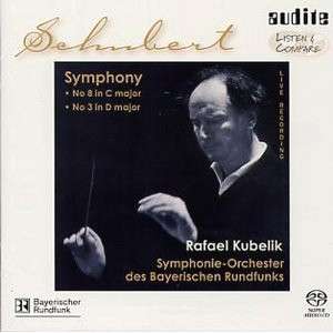 Schubert Symphony No. 8, No. 3 SACD Rafael Kubelik  