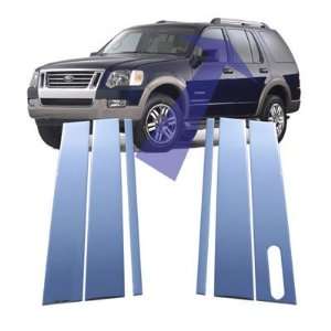   2010 Ford Explorer Highly Polished Stainless Steel Pillar Post Covers
