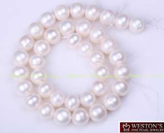 10.5 11.5mm LOOSE WHITE CULTURED FRESHWATER PEARL BEAD  