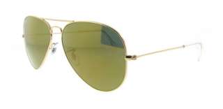 RAY BAN RB 3025 W3276 GOLD RB3025 SUNGLASSES 805289005599  