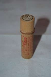 Vintage BOYE 1920s Oak wooden needle case  