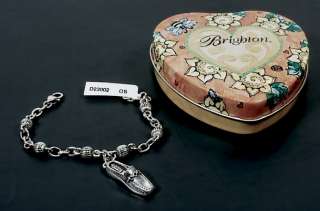 Sweet Brighton 8 Shoe Bracelet in Heart Tin New w/Tags  