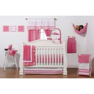  Simplicity Hot Pink 10 Pc Crib Bedding Set Pink: Baby