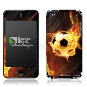   iPod Touch 4tn Generation   Burning Soccer Design Folie: Electronics