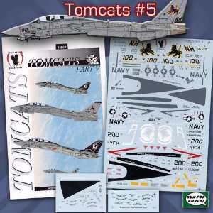  F 14 Tomcat #5 VF 14, VF 214 (1/48 decals) Toys & Games