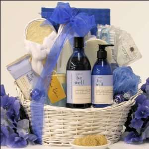   Lavender Vanilla Spa Pleasures: Bath & Body Spa Gift Basket: Beauty