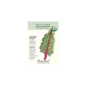  Botanical Interest   Swiss Chard Ruby Red (Certified 