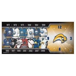  Buffalo Sabres Uniform History Clock: Sports & Outdoors