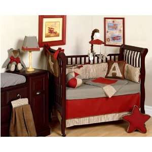  Adams All American 4 Piece Crib Bedding Set Baby