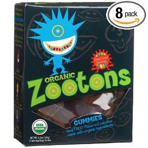 Zootons Organic Gummies, 3.5 Ounce Boxes Grocery & Gourmet Food
