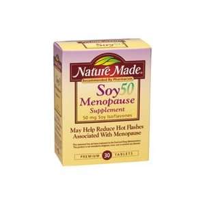  Nature Made Soy Menopause Supplement 30 ea: Health 