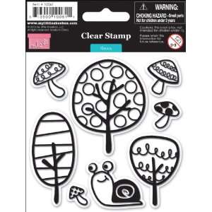  Green Clear Stamp GRN10061