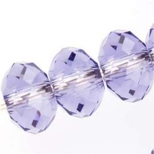  Swarovski Crystal #5040 4mm Rondelle Beads Tanzanite Beads 