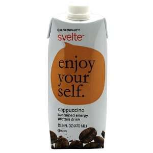 Svelte   Sustained Energy Protein Drink Cappuccino 12 per case  