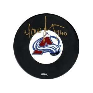  Marek Svatos Autographed Puck