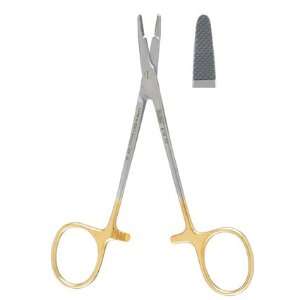  OLSEN HEGAR Needle Holder with Suture Scissors, 4 3/4 (12 