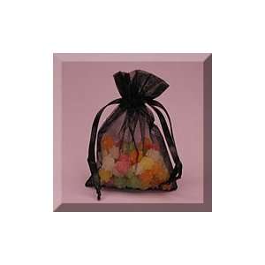  30ea   2 X 3 Black Flat Organza Bag: Health & Personal 