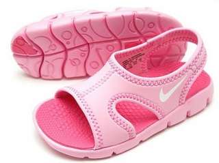 NIKE SUNRAY 9 SANDAL PINK TODDLERS US SIZE 9, 15 cm  