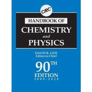CRC Handbook of Chemistry & Physics, Student Binding:  
