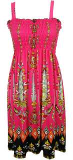 NWT Printed Sundress, Beach Coverup, Cruise S,M,L,XL  