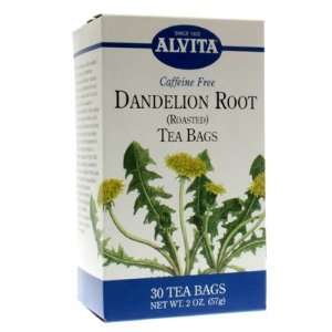 Alvita Teas   Dandelion Root Tea, Roasted 30 Tea Bags:  