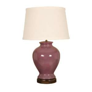  Mario Lamps 09T146AT Round Jug Ceramic Table Lamp