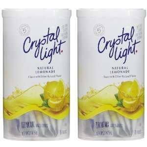 Crystal Light Lemonade Drink Mix, 2.1 oz, Makes 8 qt, 2 pk:  