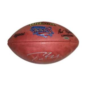    Tom Brady Autographed Super Bowl 36 Football: Sports & Outdoors