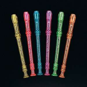   Glitter Recorders   Novelty Toys & Noisemakers: Health & Personal Care