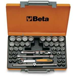 Beta 920/C37 37 Piece Sockets, Extension Bar, Universal Joint, Sliding 