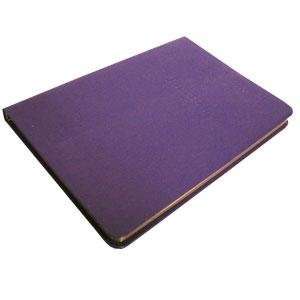   Leather Journal in soft camden violet bonded leather  : Camera & Photo