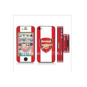  iphone 4s Arsenal Gunners full body skin kit compatible 
