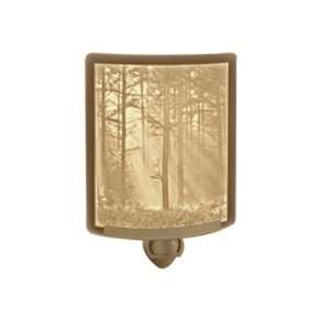  Woodland Sunbeams Lithopane Night Light