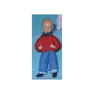  Caco Little Boy with Red Sweater Toys & Games