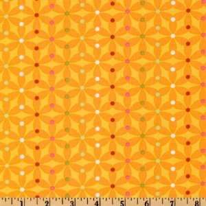  44 Wide Summersault Pinwheel Apricot Fabric By The Yard 