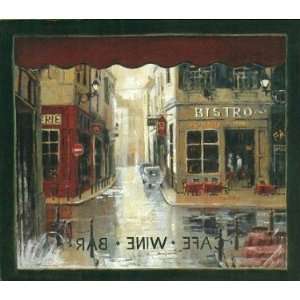  French Bistro Murals CAFE WINDOW Wallpaper Mural: Home 