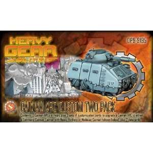    Heavy Gear South Caiman APC Custom Two Pack (2) Toys & Games