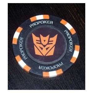  Las Vegas Transformers Decepticon Casino Poker Chip 