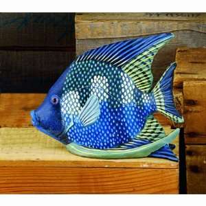  Museum Quality Longfin Scalare Tropical Fish Statue, 8 