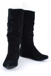 Style & Co DANNIIBLK SUEDE BOOT Fashion Boots Women Shoes 8.5 M  
