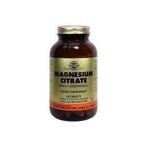  Solgar Magnesium Citrate Bonus 150 Tablets: Health 