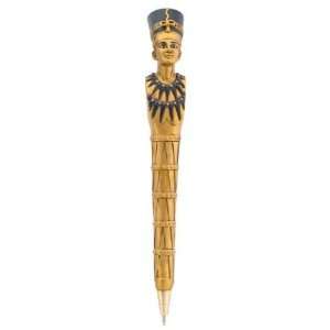  YTC SUMMIT 7837 Gold Egyptian Nefertiti with Crown Design 