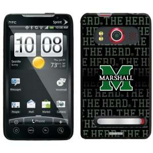  Marshall ThunderingHerd Full design on HTC Evo 4G Case 