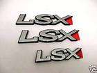 SLP Impala LSX Emblems CHROME Logo 3 Badges Regal Buick