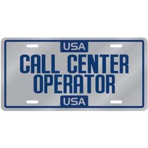   Usa Call Center Operator  License Plate Occupations