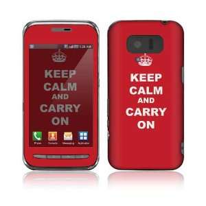   3D SH 03C Decal Skin Sticker   Keep Calm and Carry On 
