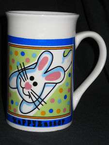 Royal Norfolk Happy Easter Mug Bunny Rabbit Colorful XX  