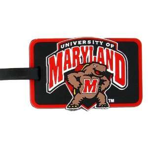  Maryland Terps   NCAA Soft Luggage Bag Tag: Sports 